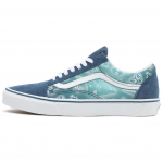 Vans Old Skool L&otilde;uend Madalad T&otilde;mblukuga Tennised Unisex Tossud Sinine Valge VN0A3WKT4PC 38