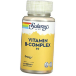 B-vitamiinid, Vitamin B-Complex 50, Solaray (36411089) 50vcaps