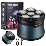 SOLIMPIA Meeste elektriline pardel juuksel&otilde;ikur 6 magnetilise teraga juhtmeta kiilasp&auml;ise trimmer koduseks kasutamiseks habeme ja peanaha hoolduskomplekt 1pc
