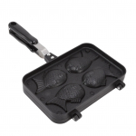 Taiyaki kalakujuline mittekleepuv koogivalmistaja Taiyaki kahekordne k&uuml;psetuspann vahvlik&uuml;psetusvorm L