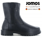 JOMOS Alpina Boots - Herren Winter Stiefel mit Lammfell Gef&uuml;ttert - Leder Schwarz 456504-354-000 ORIGINAL EU 46 UK 11 must