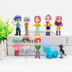 10 tk/komplekt K-popi deemonik&uuml;tid animefiguurm&auml;nguasjad PVC-mudel Derpys Tiiger Rumi Mira Zoey Sussy figuurnukk f&auml;nnidele j&otilde;ulukink