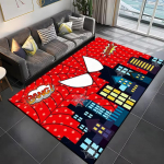 Disney superkangelase Spidermaniga muster Suur vaip P&otilde;himatt elutuppa, magamistuppa, diivaniala, kaasaegne sisekujundus, laste toa vaip 120*160cm