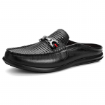 Moodsad Uued Hingavad Kleitkingad Ehtne Nahk Meeste Libisevad Kingad Moodsad Meeste Pool Loafers Kingad Hingavad Muulad Mehele Korterid 38