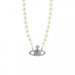 Vivienne Westwood 63010106 02p104 &Uuml;herealine p&auml;rliga vannituba leevendav kaelakee 63010106 02P104 (W2)