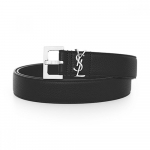 Saint Laurent 634440 Dti0e 1000 Cassandra Monogram Ruudukujuline H&otilde;bedane V&ouml;&ouml; 634440 DTI0E 1000 (105)