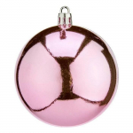 Boules de No&euml;l - Rose - Plastique - 16 unit&eacute;s - Diam&egrave;tre 8 cm roosa