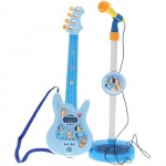 Jouet musical - CLAUDIO REIG - Bluey - Micro et Guitare - Bleu - 3 ans - Int&eacute;rieur sinine