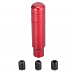 X AUTOHAUX K&auml;igukangi nupp K&auml;igukangi manuaalk&auml;igukasti pulk K&auml;igukangi nupp Komplekt Metallist Universaalne 13cm Auto Punane punane