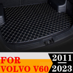 Sinjayeri auto pakiruumi matt veekindel AUTO sabapagasi vaibad, lamedad k&uuml;ljed, vaibapadja vooder, sobivad Volvo V60 2011 2012 jaoks Brown