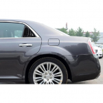 Sobib Chrysler 300 / 300C 2011-2022 ABS Tagaklaasi Luugid Paneelikate Kolmnurkne Klaasiliist V&auml;lised Autotarvikud (Must)