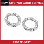 Universal 37.6mm x 7 Ball Bearings Cages Crank Wheel Bearing Retainer Pack of 2