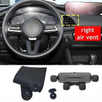 Telefonihoidik Mazda 3 BP Axela 2025 2024 jaoks Mobiilne tugiklamber Tugi Autotarvikud right air vent
