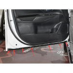 Outlander3 ASX ILMAKINDLUSTUSLIIST,ESIMESE TAGUMISE UKSE AVAMINE,ALUMINE 4uksega 4 doors 4pcs