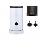 Kaasaskantav elektriline piimavahustaja automaatne kuuma ja k&uuml;lma piima vahustaja soojendaja vaikne piimasoojendaja kohvivahustaja valge