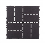 30x30cm &otilde;ues maapinna liitmine plastp&otilde;rand plaat r&otilde;du sisehoov ise sillutav terrass renoveerimine veekindel plastp&otilde;rand