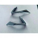 Nissan Qashqai J12  2024 jaoks ABS Kroomitud Esip&otilde;rniku Udutulede Lambi Raami Katte Dekoratiivliistud Autode Stiilitarvikud ABS Chrome