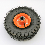 350-4 Tugev 10-tolliline pneumaatiline kummist p&ouml;&ouml;rlev ratas