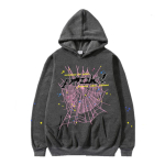 Unisex Hip Hop Kirjaga 555555 Huppari - Trendikas Kevad/S&uuml;gis Dressipluus Paaridele XL black