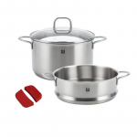 Zwilling 24cm Roostevabast terasest auruti ja keedupoti komplekt