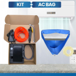 K&otilde;rgsurve kliimaseadme hoolduskomplekt (Keemiline puhastusvahend / Puhastus- / Teeninduskomplekt) Versioon 3 Professionaalne DIY konditsioneeri puhastust&ouml;&ouml;riist Kit+AC Bag