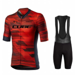 2026 Rvouei Cube Team Jalgrattas&auml;rgi Komplektid L&uuml;hikeste Varrukatega Suvine Jalgrattar&otilde;ivad Hingav MTB Jalgratta Bib-&uuml;likond Maillot Ropa Ciclismo S