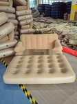 Automaatselt t&auml;ispuhutav diivanvoodi - Kompaktne laisklemiskoja disain Khaki Small Nest Sofa LXW 130