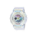 CASIO BABY G kvartsmehhanismiga vaigust rihmaga naiste k&auml;ekell BA-110PL-7A2 Macaron Color Watch Dial