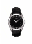 Tissot meeste kvartsikell, 100m veekindel, nahkrihmaga T035.410.16.051.00 must