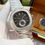 Patek Philippe Nautilus 5980 Automaatne Roostevabast Terasest Kronograaf Meeste K&auml;ekell