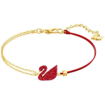 Swarovski Swan peen kristallk&auml;ev&otilde;ru naistele, punane k&auml;ev&otilde;ru 5465403 Box (Random Color)