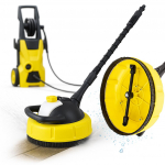 Rosfix PowerBrush Turbo 28cm &ndash; T-Racer hari survepesuritele | Pesuvahendi mahutiga | &Uuml;hildub Karcher K1&ndash;K7, Lavor, Parkside'iga