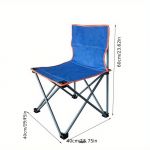 1 tk &otilde;ues vaba aja veetmiseks kaasaskantav kokkupandav tool Kalastustool Art Student Sketch Kokkupandav tool Camping Fishing Kokkupandav tool Blue small size