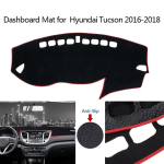 Autode armatuurlaua kate Hyundai Tucson 2016-2018 2019-2021 jaoks Armatuurlaua kate Armatuurlaua matt Armatuurlaua vaip Armatuurlaua matt P&auml;ikesekaitse Vasakpoolse rooliga