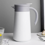 800ml Soojusisolatsiooniga veekeetja majapidamises mini v&auml;likohvikann 304 roostevabast terasest pudel 800ml valge