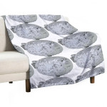 Armas V&auml;ike T&uuml;nnikujuline H&uuml;ljes Viska Tekk Flanell Diivani Voodi Piknikuks Dekoratiivne Stiil 75x100cm (30x40inch) white