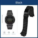 Casio GW-B5600 DW5600/M5610/GMW-B5000/GA2100/GM-2100 GM5600 roostevabast terasest kellarihm kellarihm metallist meeste rihm K&auml;ev&otilde;ru 16mm black
