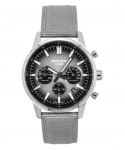 Casio Edifice Analoogkroonograaf Nahkrihm Hall sihverkvarts EFR-575C-8A 100M Meeste k&auml;ekell hall