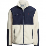 Polo Ralph Lauren V&auml;rviplokk Logo Tikitud T&otilde;mblukuga Krae Jakk Meeste jakid 710892815-001 M