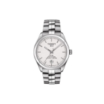 Tissot Pr100 Automaatne Mehaaniline Liikumine 100m Veekindel Kell Valge sihverplaadi Roostevabast terasest korpus Roostevabast terasest k&auml;ev&otilde;ru T101.408.11.031.00 White