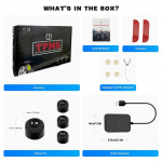 Android TPMS Varu rehvi v&auml;line andur Rehvir&otilde;hu j&auml;lgimiss&uuml;steem USB TPMS Autonavigatsioonile Raadiole DVD-m&auml;ngijale Detekteerimine Without U disk