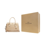 COACH Darcie K&auml;ekotid Gift Box Set (Basic Set + Yellow Gift Box) hele khaki v&auml;rv