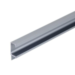 Alumiiniumisulamist liugukse k&auml;epide s&uuml;vistatav piludega kapi k&auml;epide m&ouml;&ouml;blisahtlitele riidekappidele 300mm 400mm (grey,300 mm) hall
