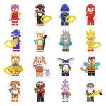 (16 TK Sonic The Hedgehog-A) 24tk Sonic The Hedgehog'i Minifiguur Sobib Lego Laste M&auml;nguasi Kingitus 8PCS Sonic The Hedgehog-A