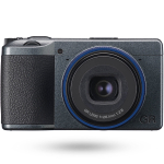 Ricoh RICOH GR IIIx Urban Edition Metallikhall Digikaamera Sinine pikkus 40mm suurus suur CMOS-sensor &Uuml;lim t&auml;navapildistaja teine kiire k&auml;ivitus