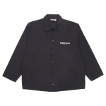 Fear of God Essentials Treenerijakk Logoga Krae ja Tuulekindlate Nuppudega Unisex &Uuml;ler&otilde;ivad Must 0202250500021001 M