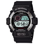 Casio K&auml;ekell G-Shock Raadio P&auml;ikesetoitega GW-8900-1JF Meeste Must gray