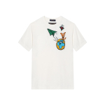 LOUIS VUITTON SS23 T-s&auml;rk Meeste Valge 1AB54D M0 valge
