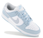 Nike Dunk Low W - Samet - Naiste Tossud Kingad Valge-Sinine FN7167-400 ORIGINAAL EU 40 US 8.5 valge