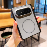 Sobib Huawei PuraXMax kokkupandavale mobiiltelefonikorpusele PuraX kahekordne keskmise teljega naha-tunnetusega matt magnetiline imemisega &auml;ri kukkumisvastane korpus huawei pura x max black